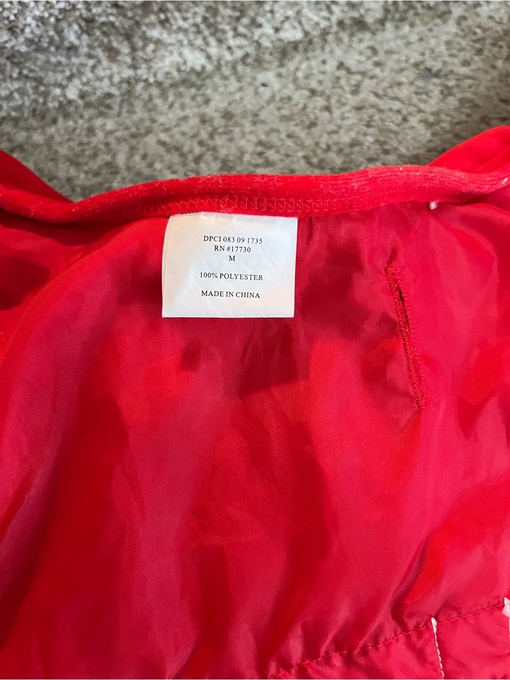 Unknown festive red